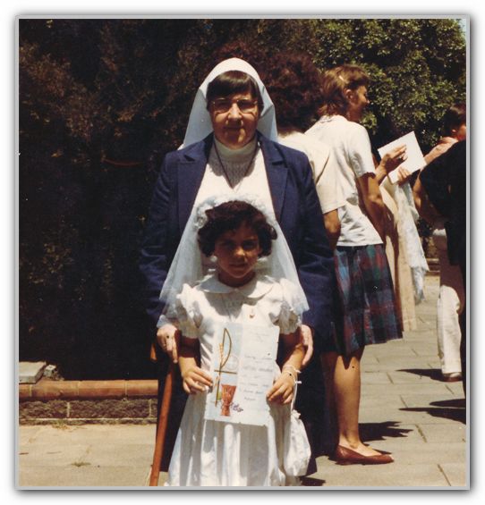 LJ at her Holy Communion